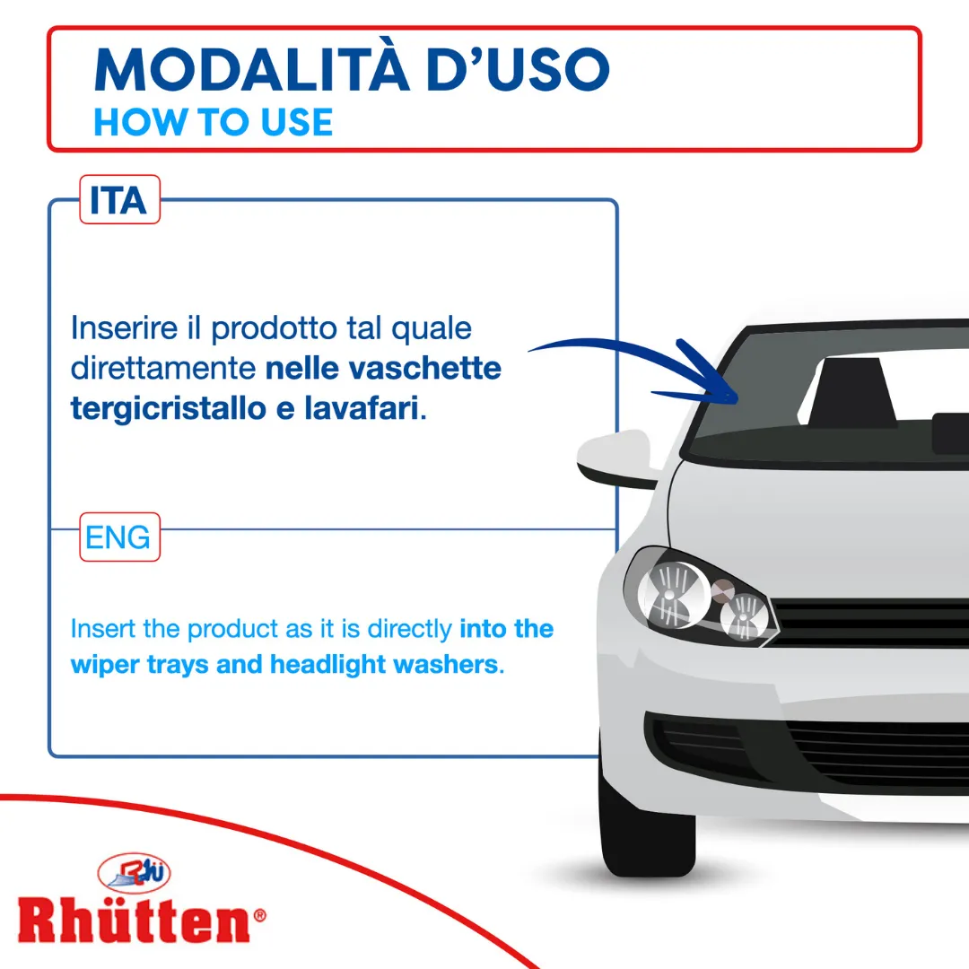 Lavavetri per Vaschette Tergicristalli Mojito, Pronto all’uso, Detergente Parabrezza, Elimina Insetti e Smog, Profumo Lime, Estivo, 2L - immagine 4