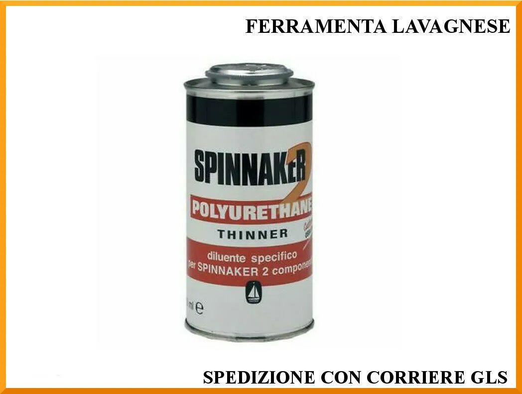 Diluente Nautilus Polyurethane 2 Thinner 0,5 lt per spinnaker polyurethane 2 - immagine 2