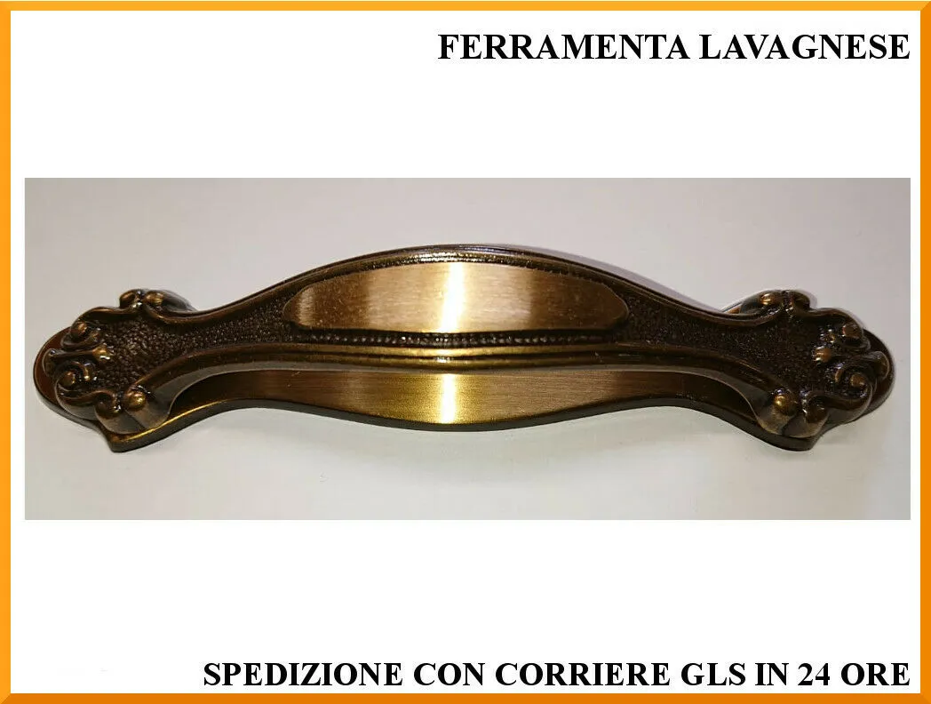 Maniglia per cassetti Cosma 11903 B ottone finitura bronzo satinato - immagine 2