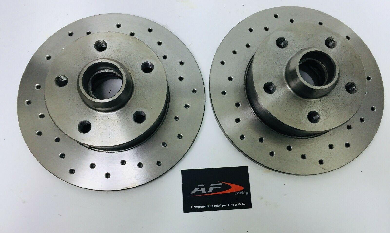 DISCHI FRENO BREMBO FORATI VW GOLF 3 PASSAT VENTO SEAT TOLEDO POSTERIORI 226mm - immagine 4